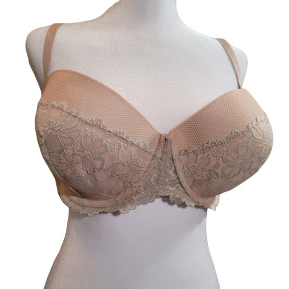 Maidenform- Tan lace bra- Size 40DD - Picture 1 of 4